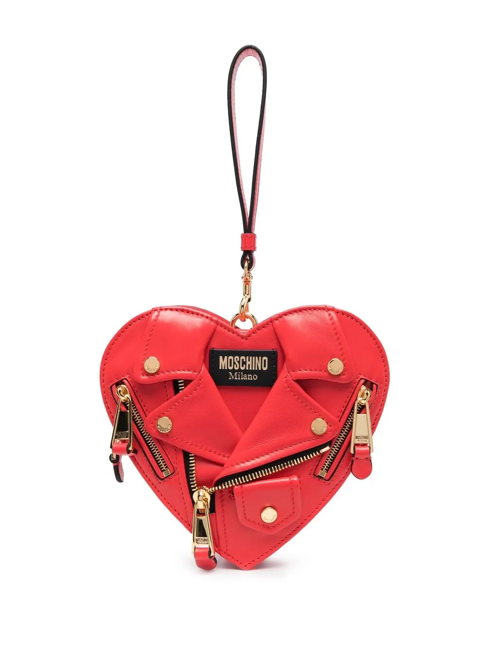 Louis Vuitton Heart Bag on Chain Fall in Love red leather mini