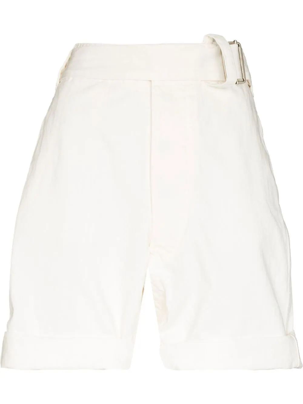 

Maison Margiela shorts con cinturón - Neutro