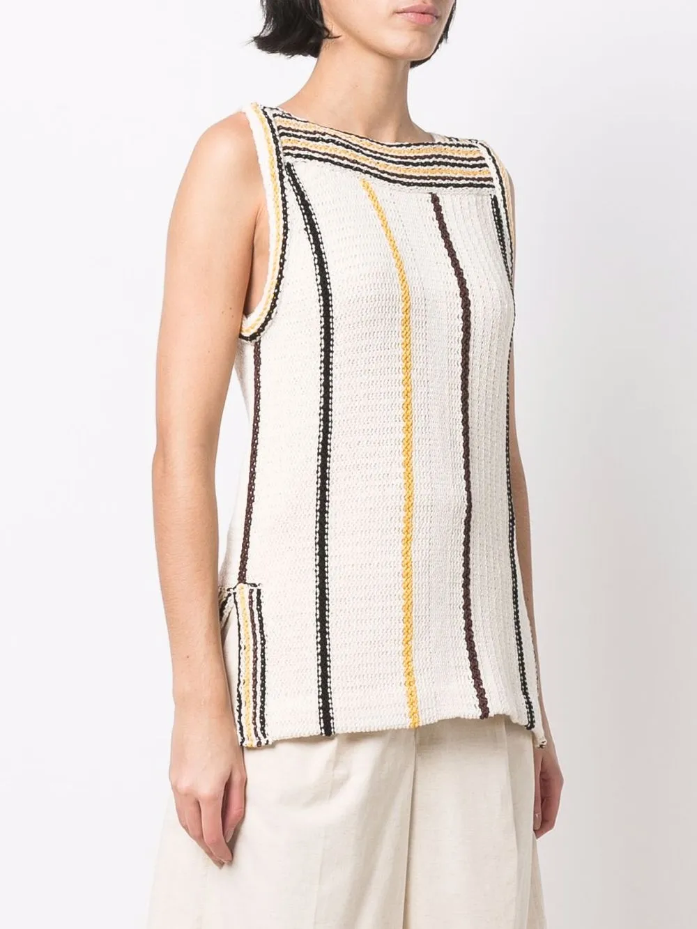 фото Jil sander топ в полоску