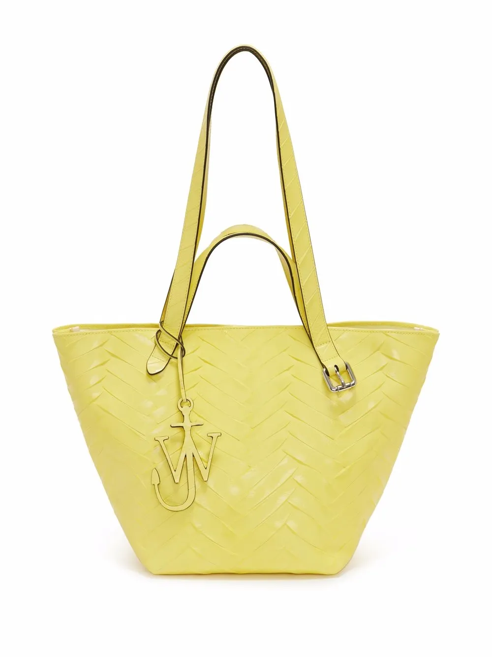 

JW Anderson tote con asa doble - Amarillo