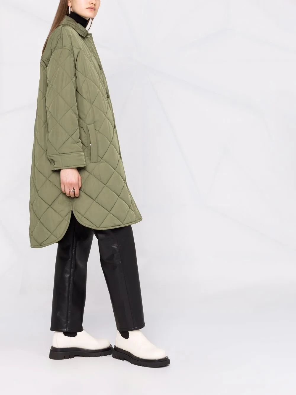 stand studio ronja quilted jacket