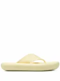 Stella McCartney Air platform flip flops - Yellow