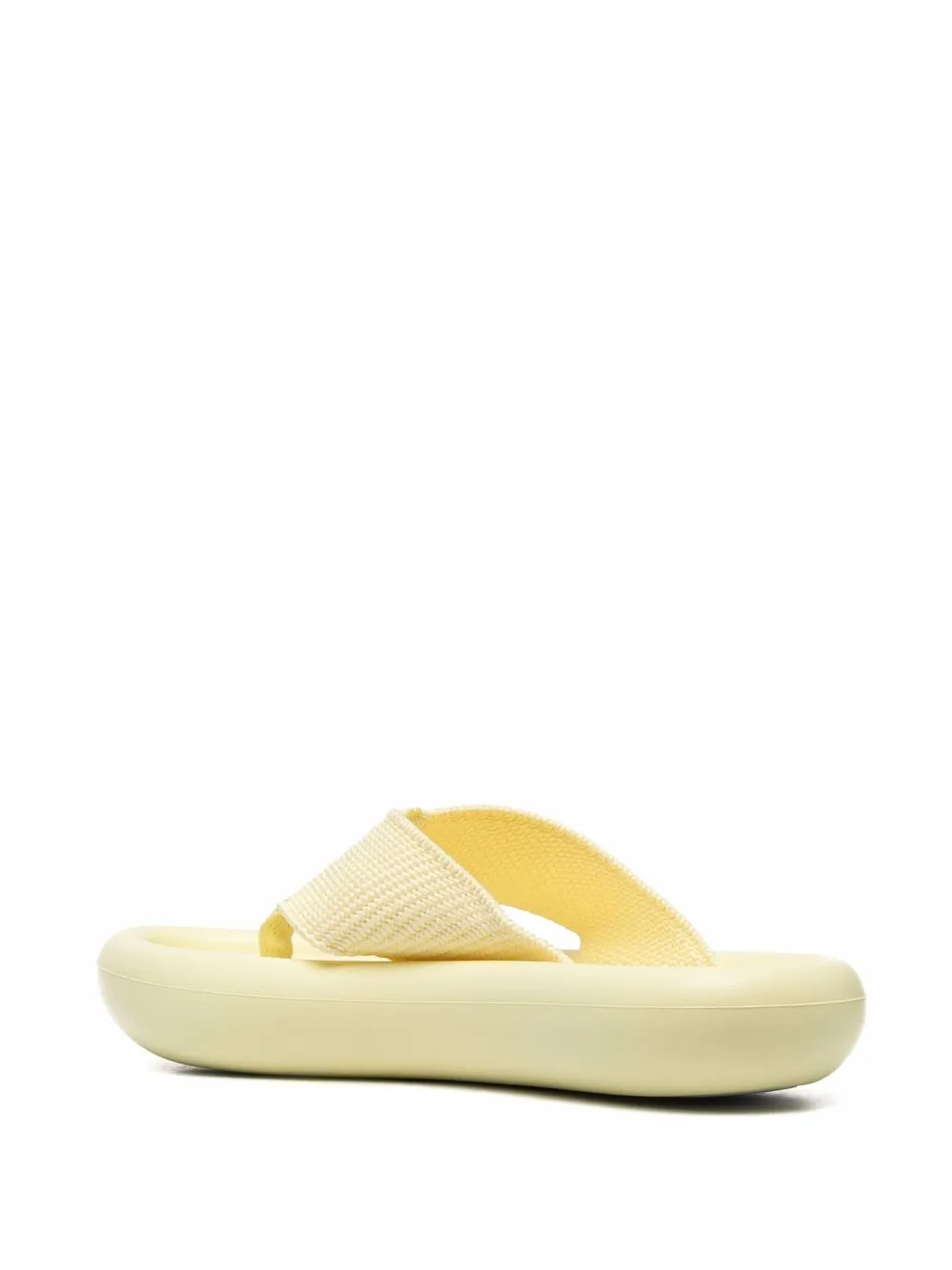 Stella McCartney Air Platform Flip Flops | Yellow | FARFETCH