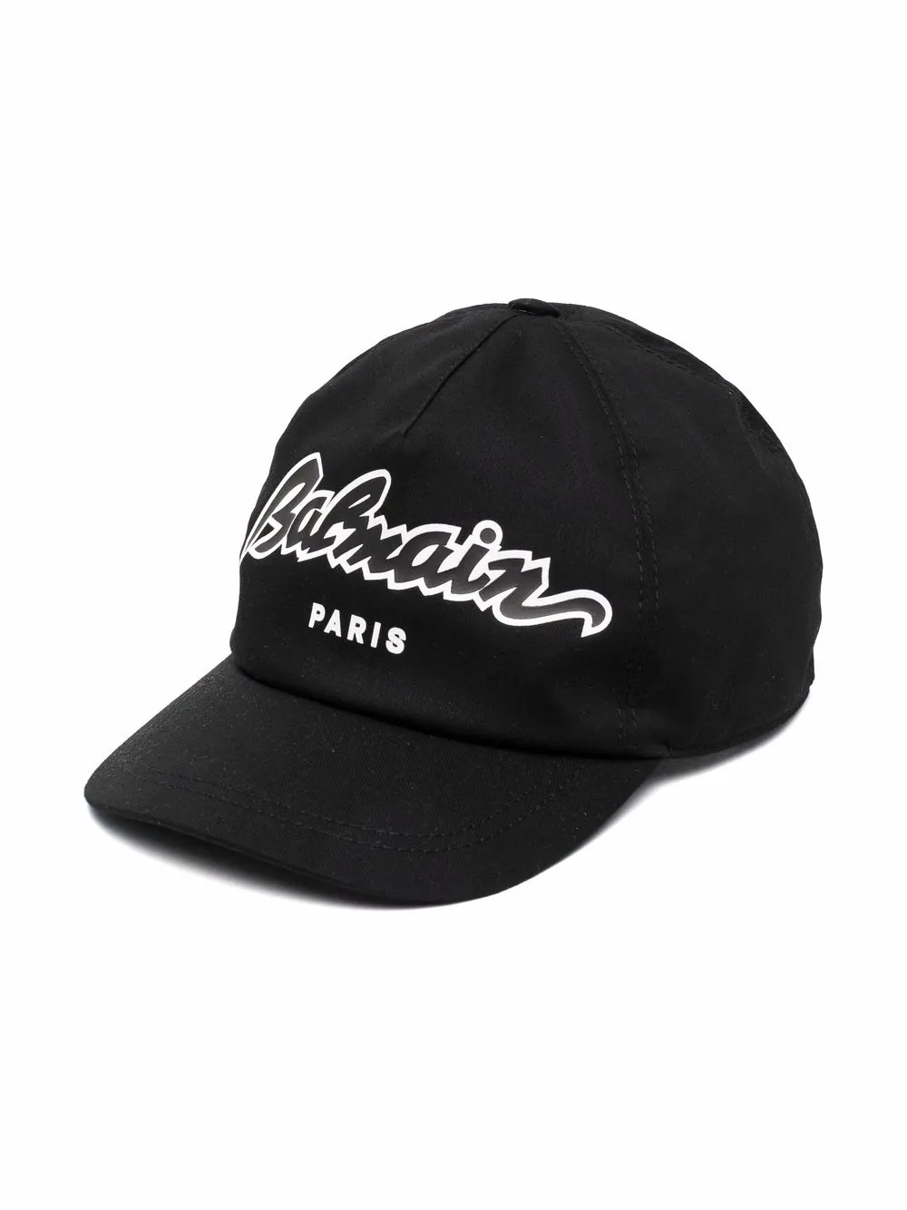 

Balmain Kids gorra con logo estampado - Negro