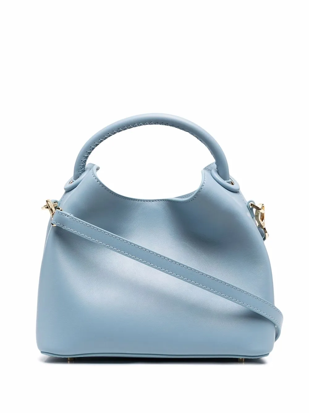 

Elleme Baozi leather tote bag - Blue