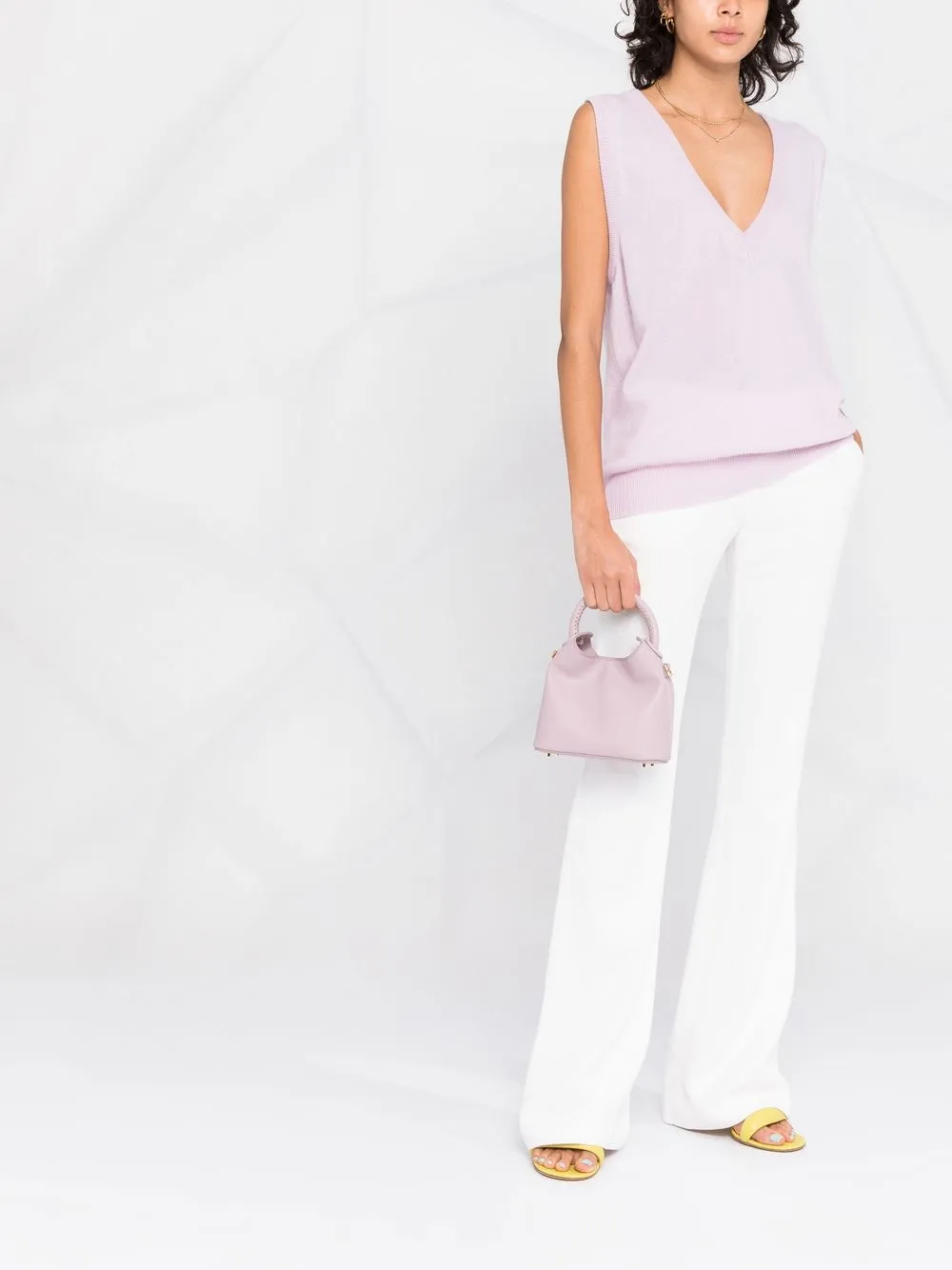 Elleme Madeleine kleine shopper - Paars