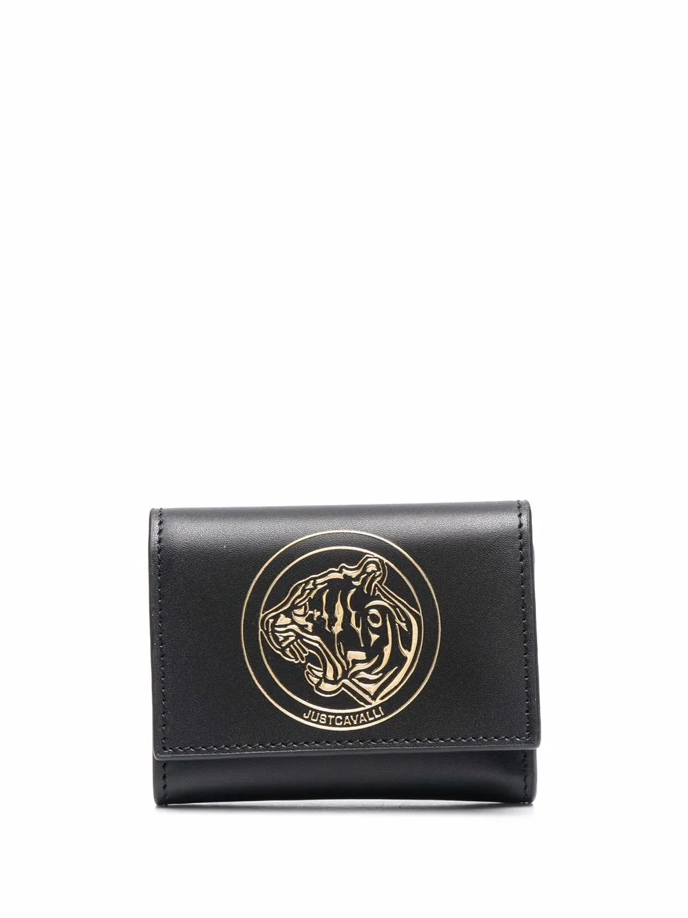 

Just Cavalli cartera con logo estampado - Negro