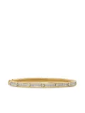 David Yurman 18K yellow gold Modern Renaissance diamond bangle