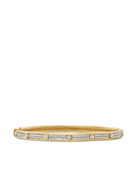 David Yurman brazalete Modern Renaissance en oro amarillo de 18kt con diamantes