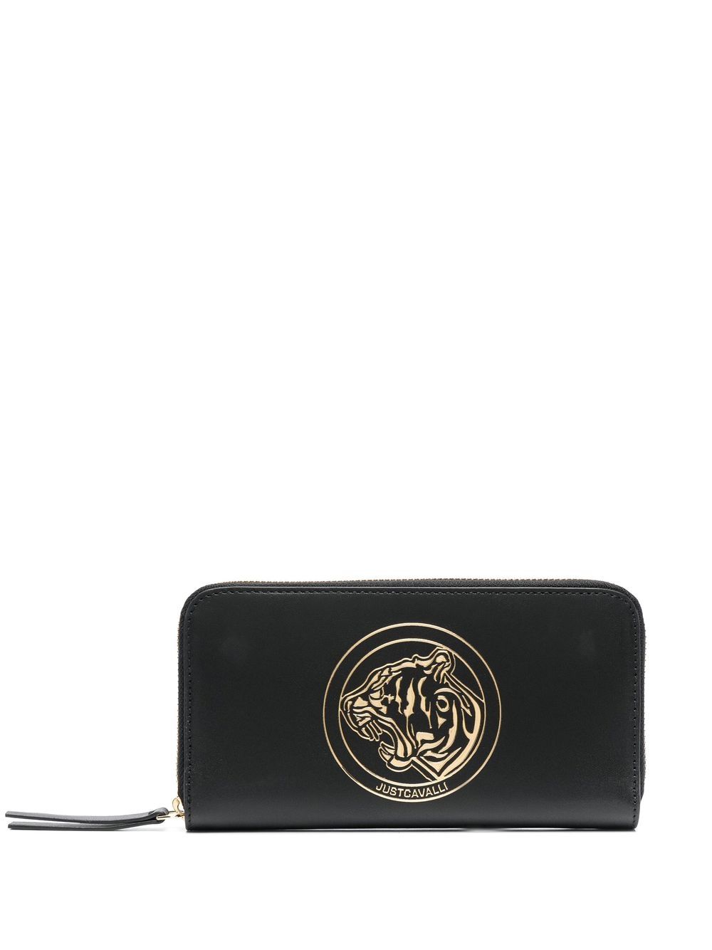 

Just Cavalli cartera con logo estampado - Negro