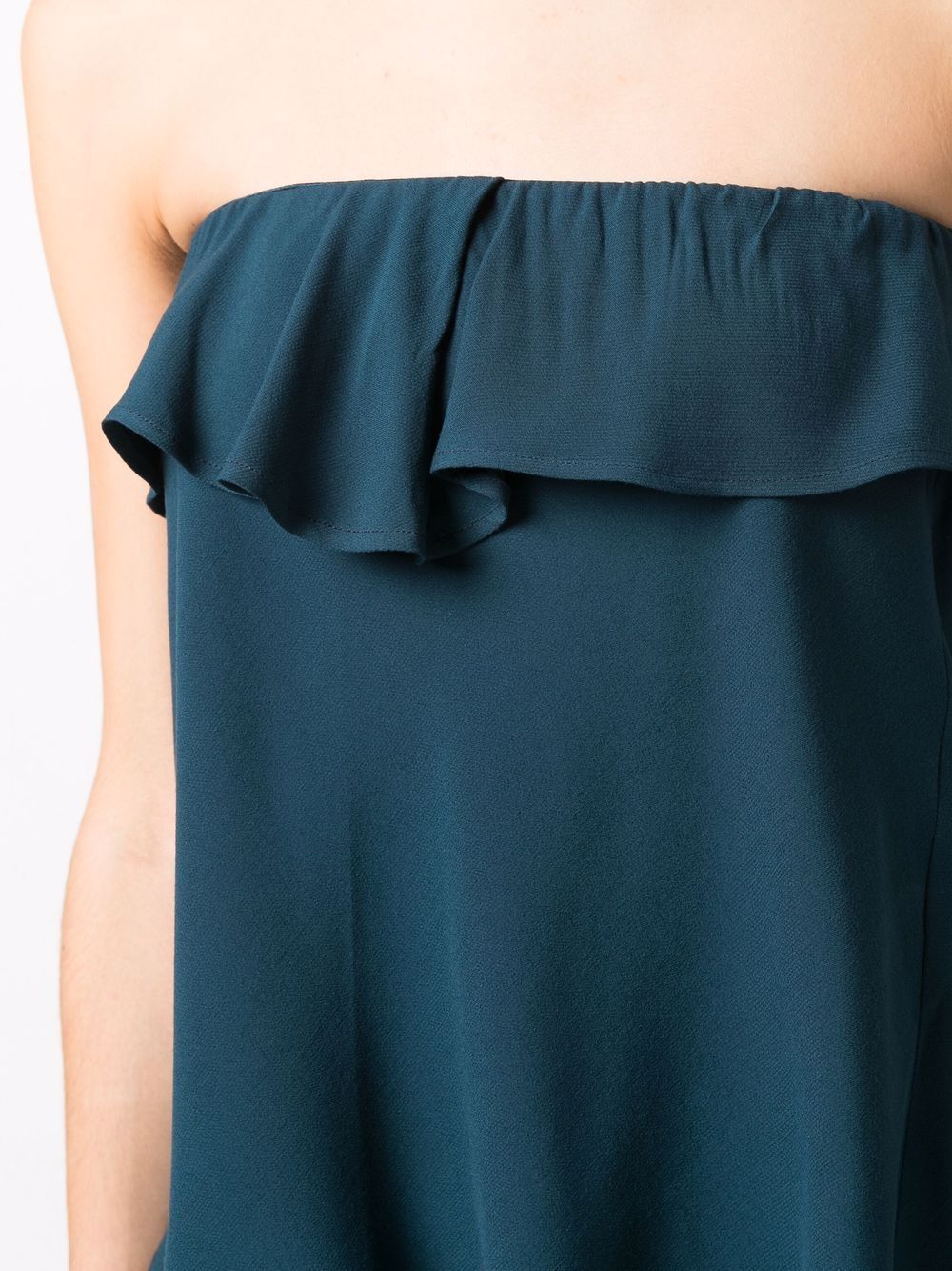 фото Société anonyme ruffled-detail off-shoulder blouse