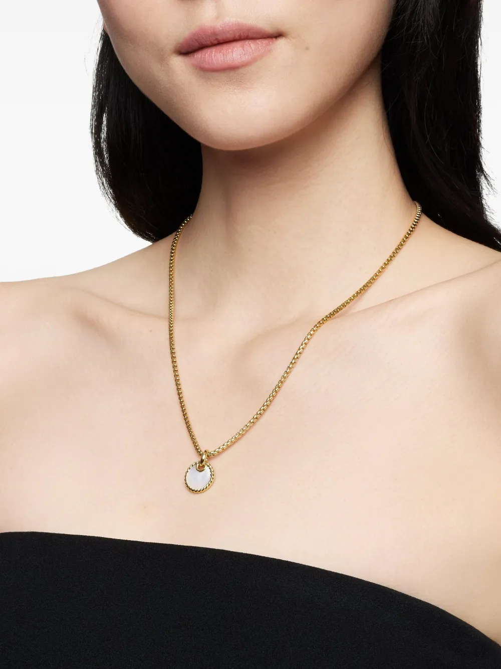 David Yurman pendentif DY Elements Disc en or 18ct (15,5 mm) | Image 2