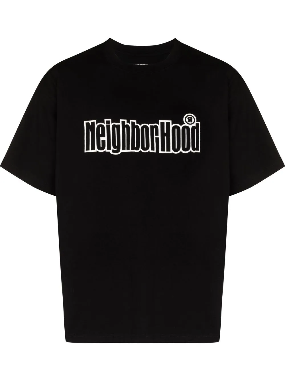 

Neighborhood playera con logo estampado - Negro