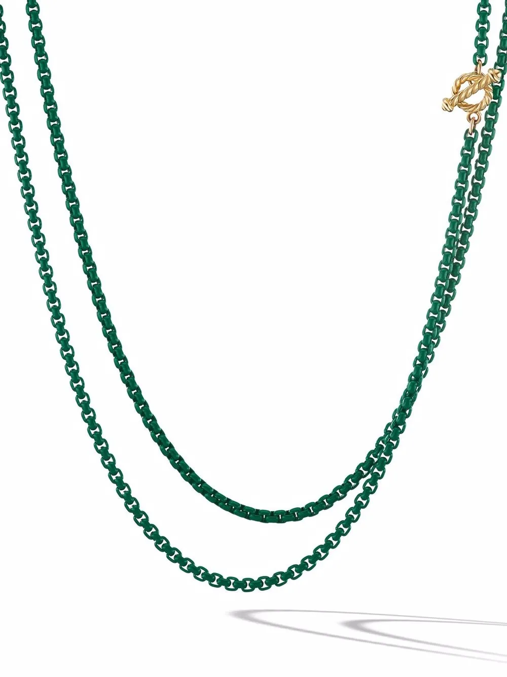 

David Yurman collar de cadena Bel Aire - Verde