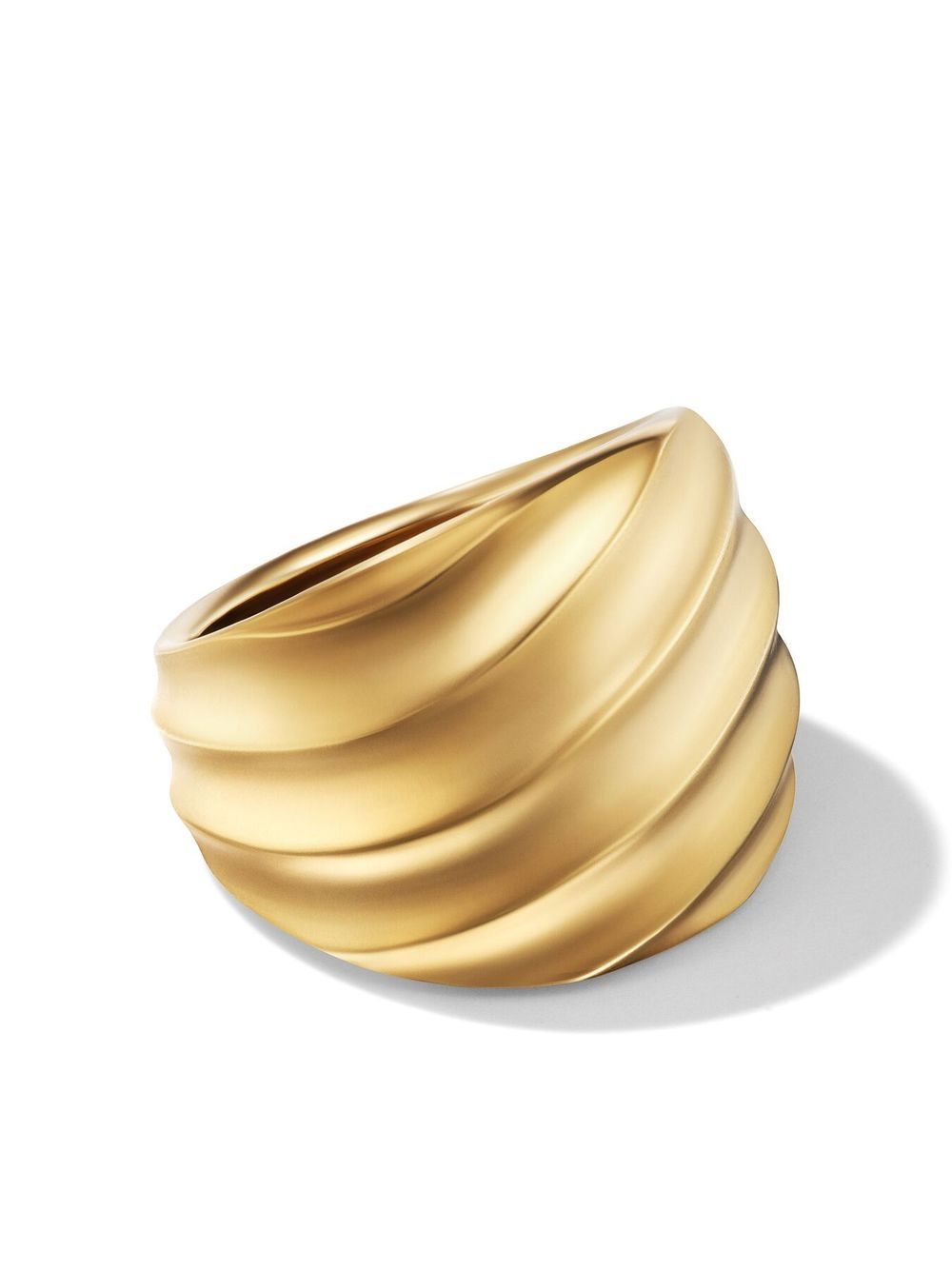 David Yurman 18kt geelgouden ring