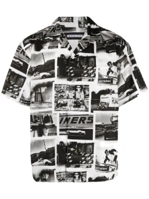 トップス NEIGHBORHOOD Abstract Pattern Shirt L Neighborhood abstract-print Shirt | Neutrals | FARFETCH