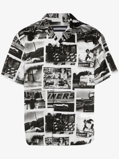 Neighborhood x Osamu Nagahama chemise à imprimé photographique