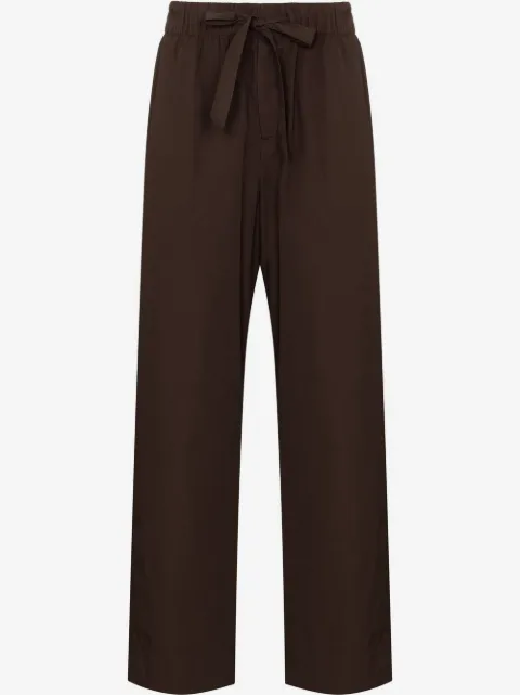 TEKLA drawstring pyjama trousers