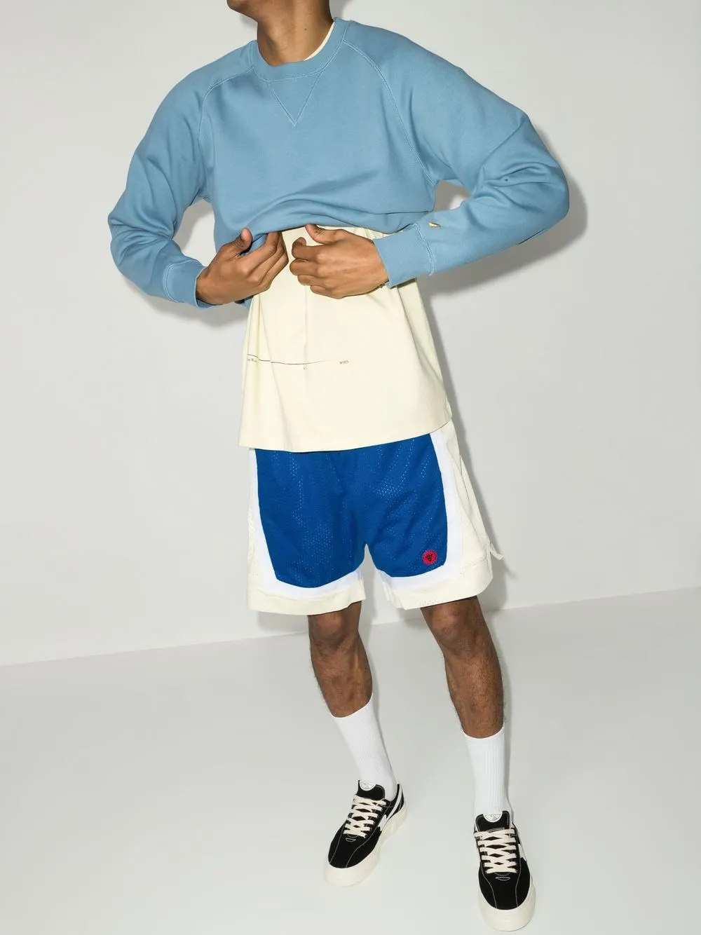 ICECREAM Cones & Bones Basketball Shorts Farfetch