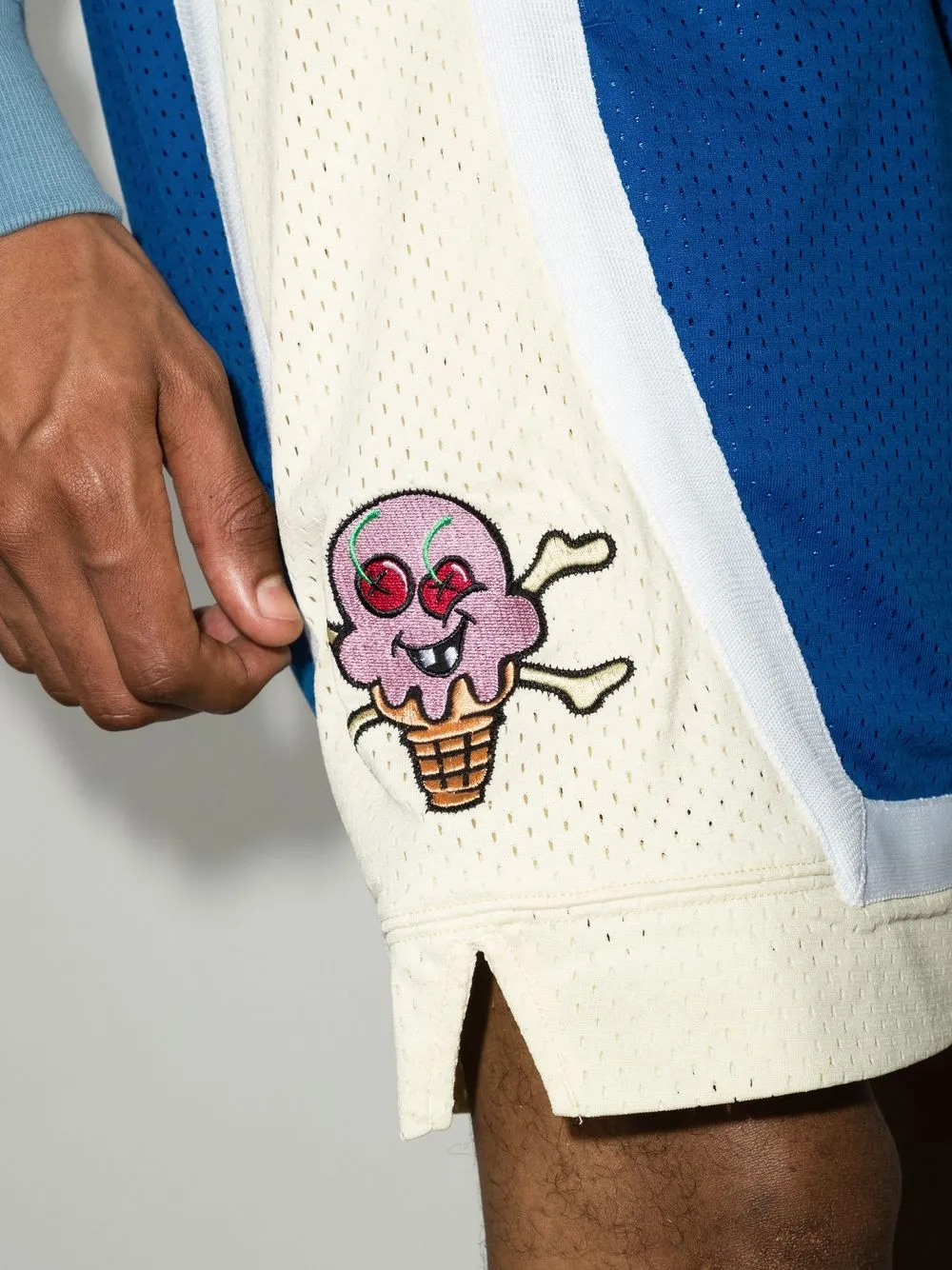 ICECREAM Cones & Bones Basketball Shorts Farfetch