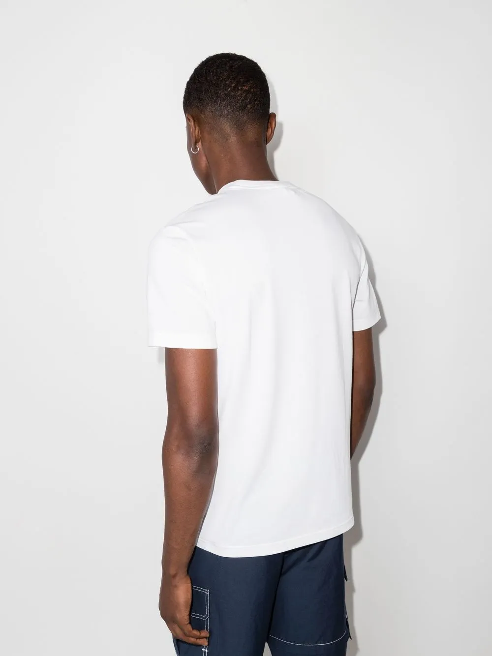  Lacoste T Shirt Mit Logo Print   Weiß 