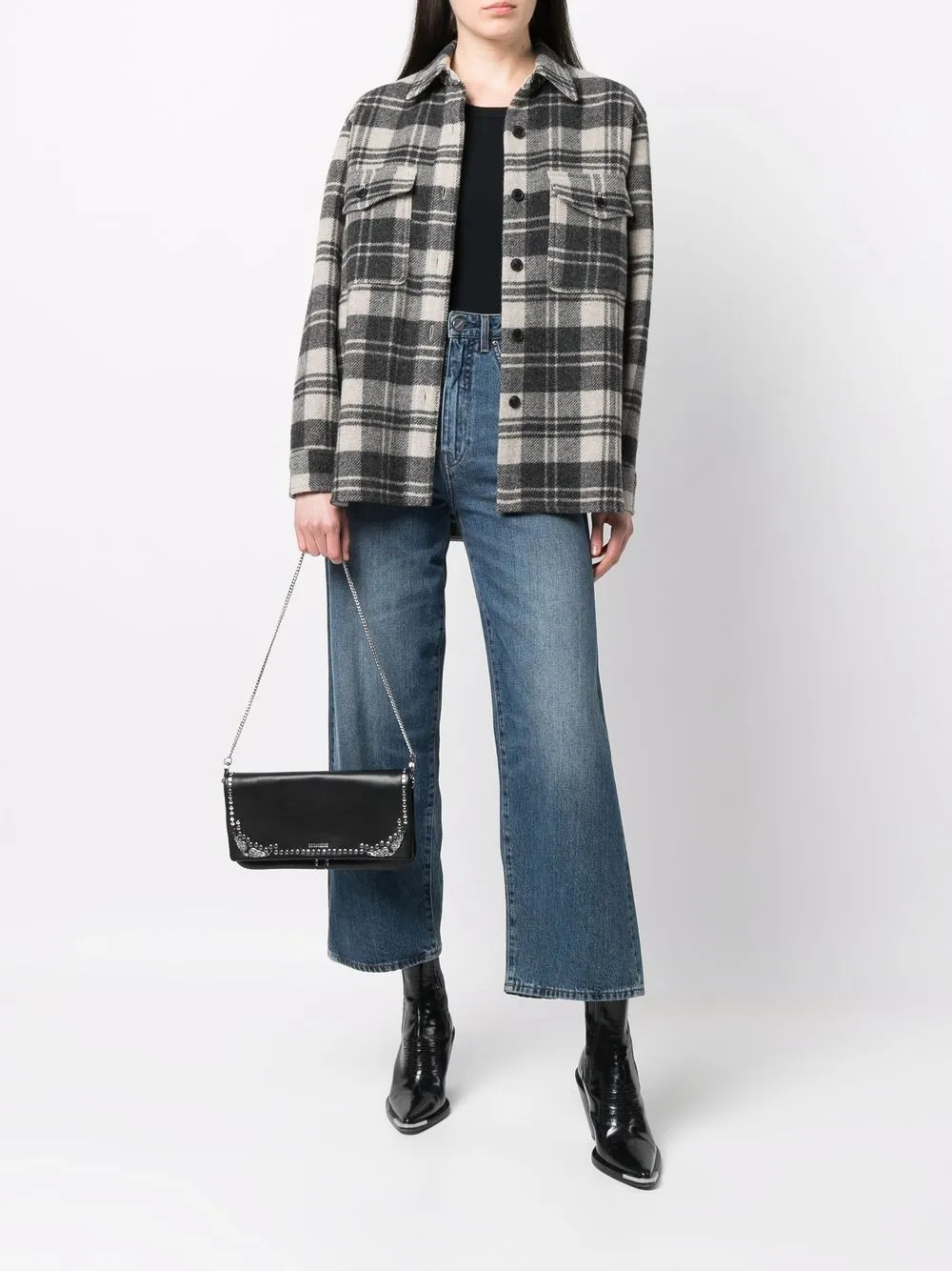 Zadig&Voltaire Rock Mirror shopper - Zwart