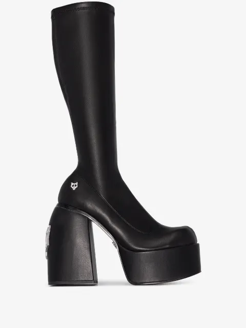 NAKED WOLFE botas Spice con plataforma de 140mm