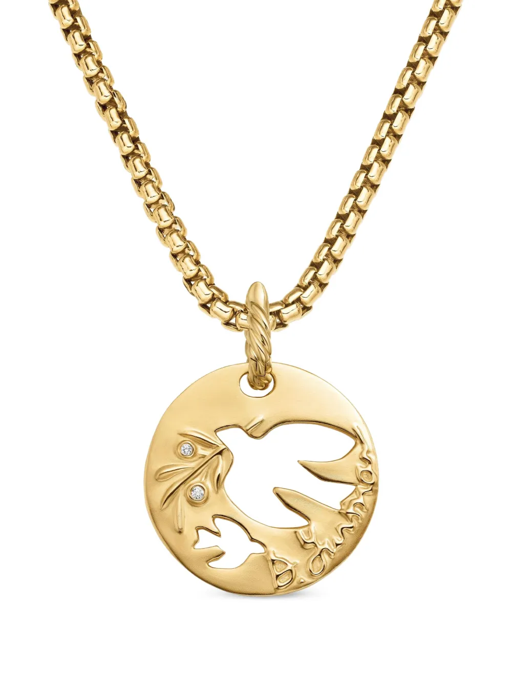David Yurman pendentif DY Elements Dove en or 18ct (21,7 mm) | or | Image 1