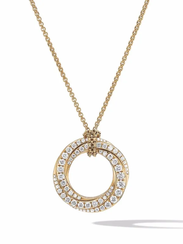 David yurman shop diamond necklace