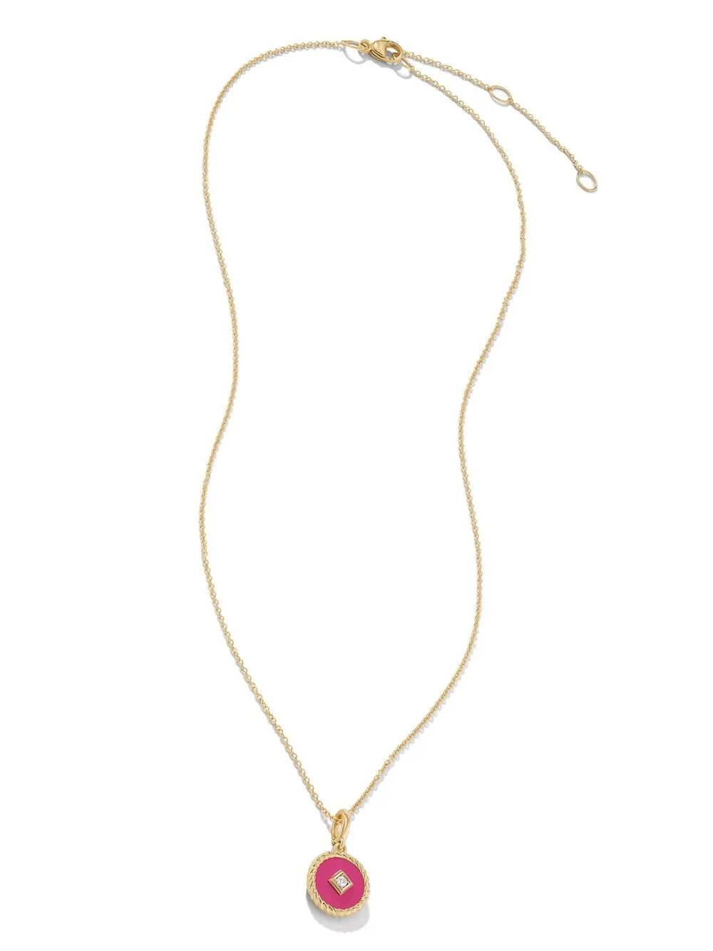 David Yurman 18kt geelgouden halsketting