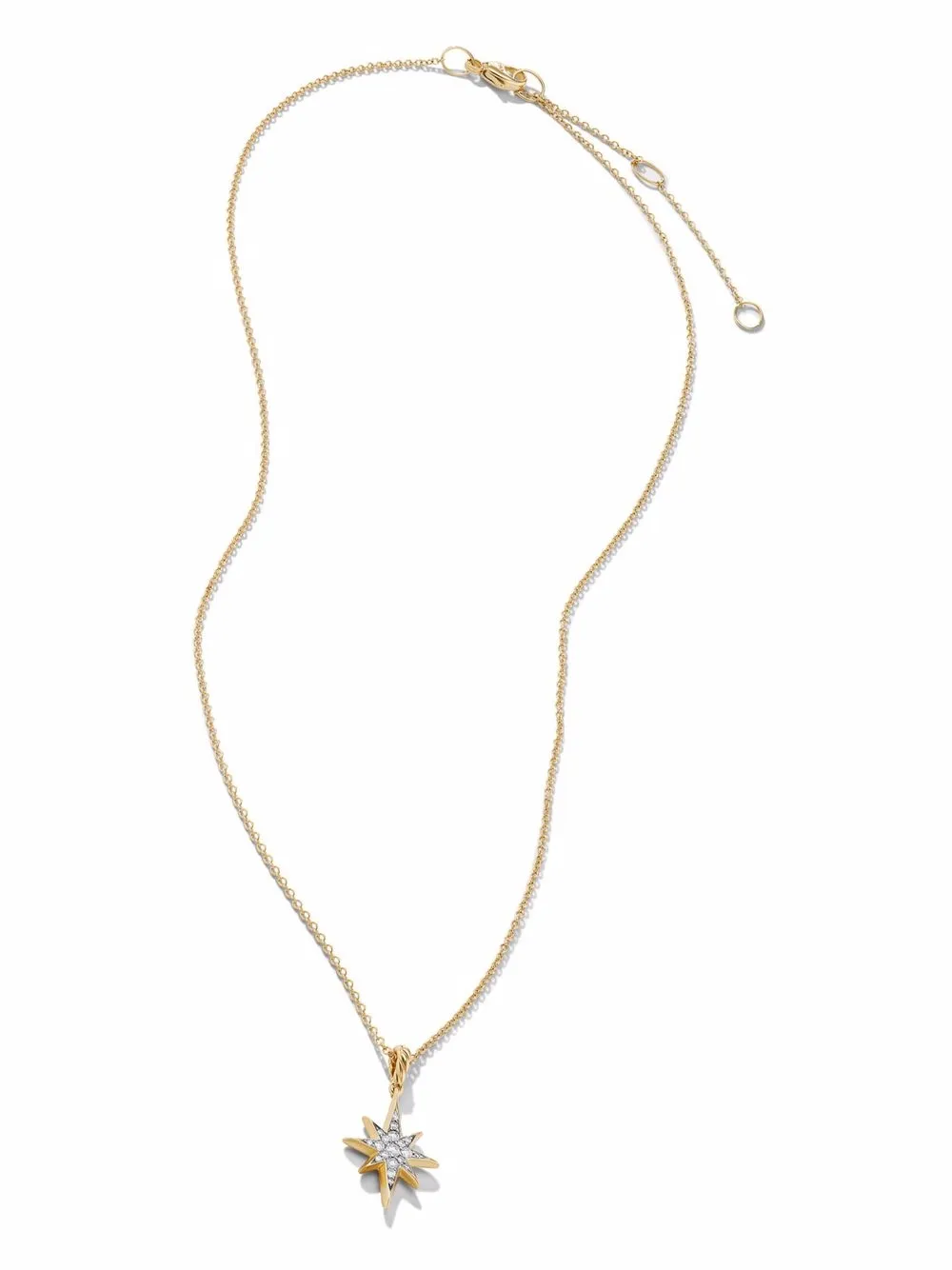 David Yurman 18kt geelgouden halsketting