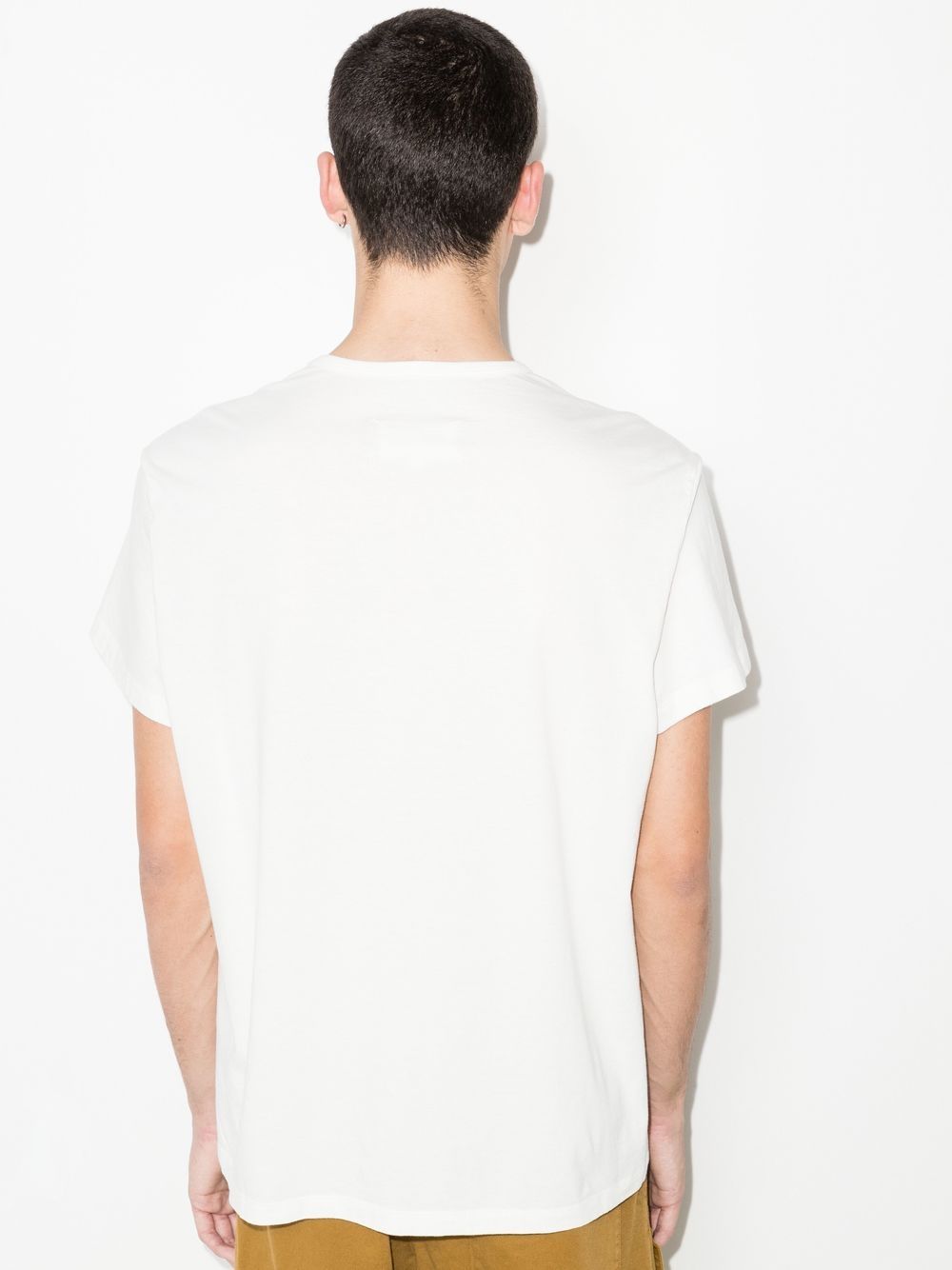 Maison Margiela logo-embroidered jersey T-shirt Men