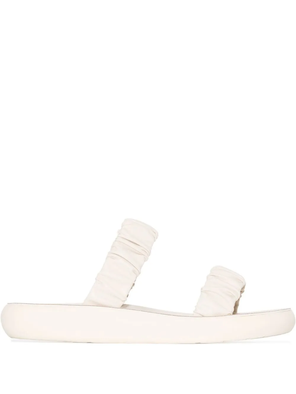 Scrunchie Taygete flat sandals