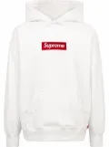 Supreme Box logo hoodie - White