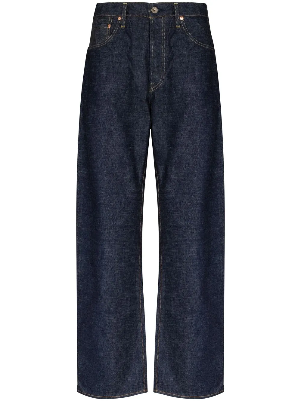 

Chimala selvedge wide-leg jeans - Blue