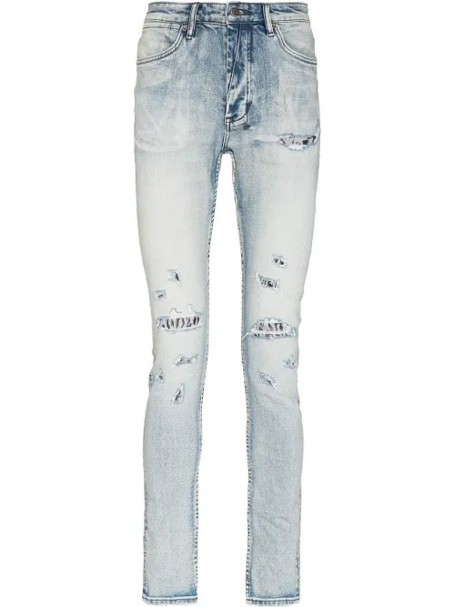 Van Winkle Fire Patch Punk Blu skinny jeans - Ksubi - Modalova