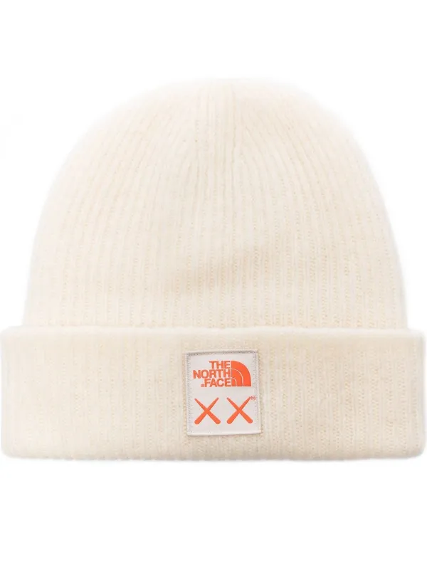 The North Face x KAWS logo-patch Beanie 
