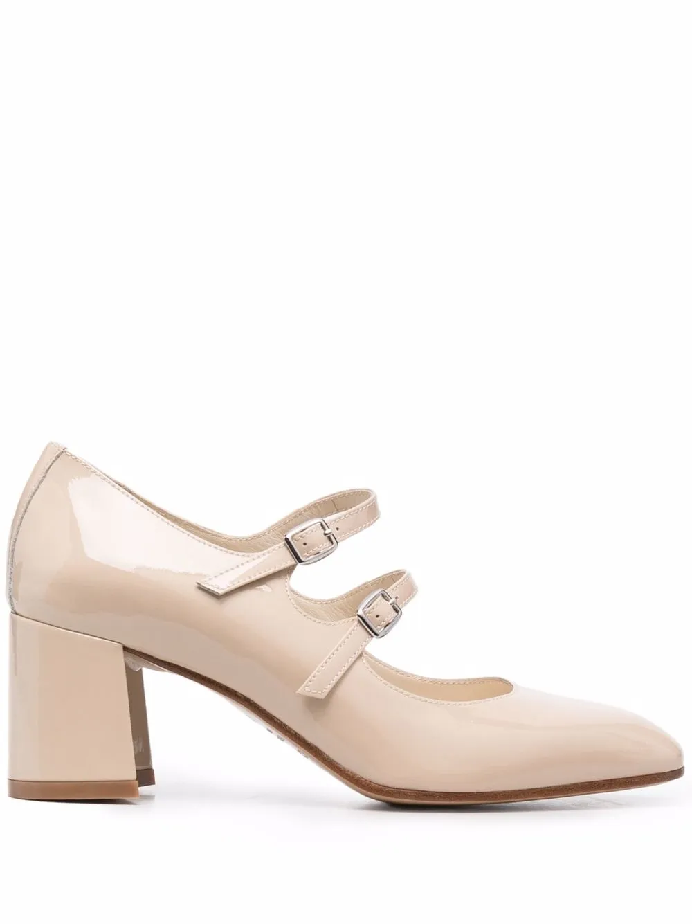 Carel Alice 65mm double-strap pumps