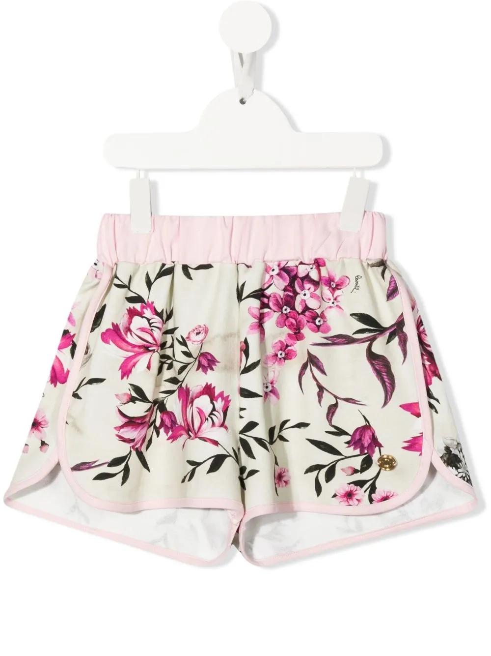 

Roberto Cavalli Junior shorts con estampado floral - Neutro