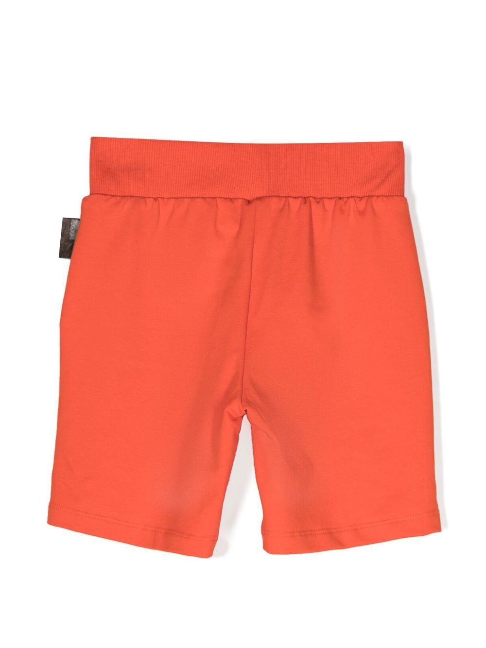 Roberto Cavalli Junior Trainingsshorts met logoprint - Oranje