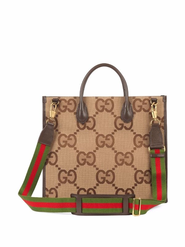 Shop Gucci Jumbo GG tote bag with Express Delivery - FARFETCH