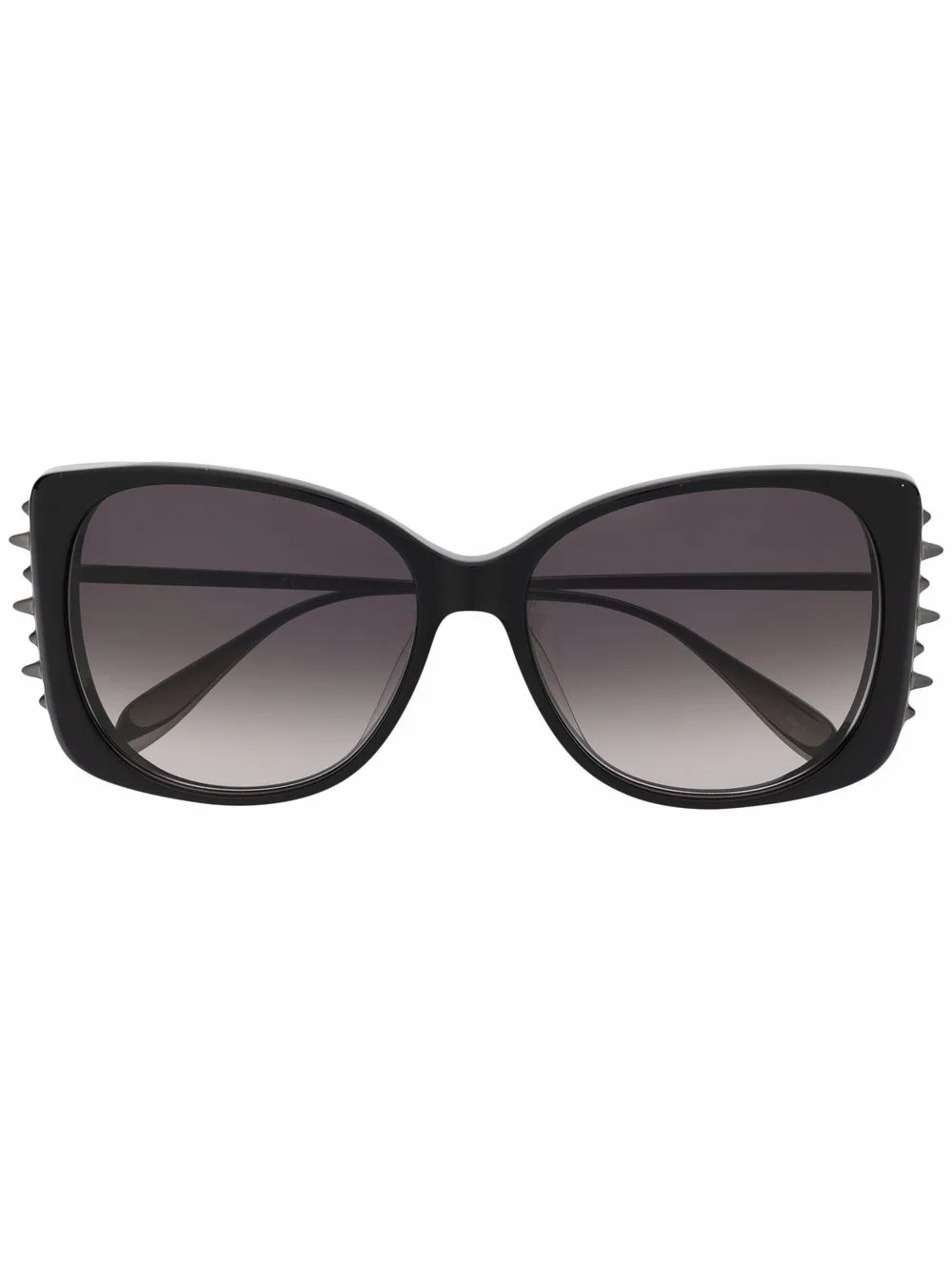 

Alexander McQueen Eyewear lentes de sol con apliques - Negro