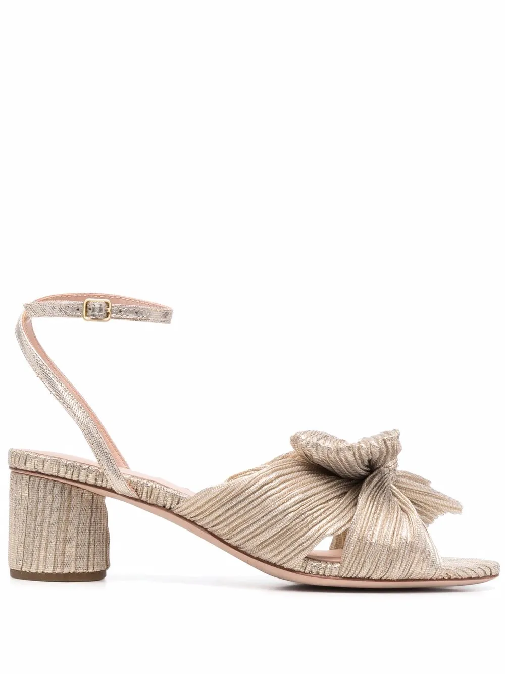 

Loeffler Randall Dahlia knot-detail sandals - Gold