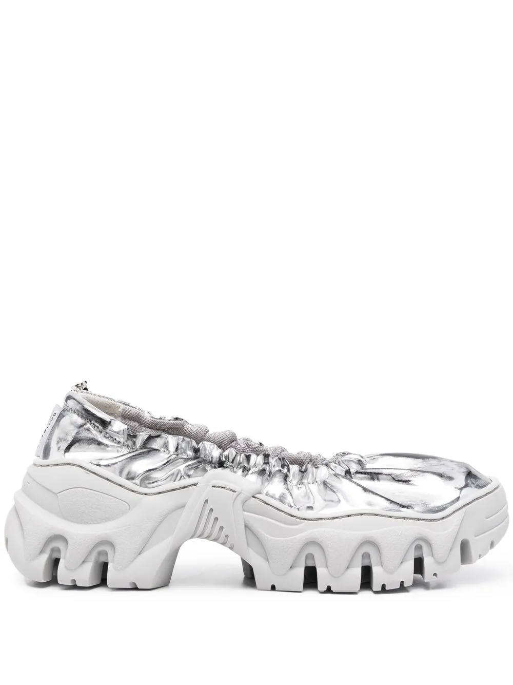 

Rombaut metallic chunky soled sneakers - Silver