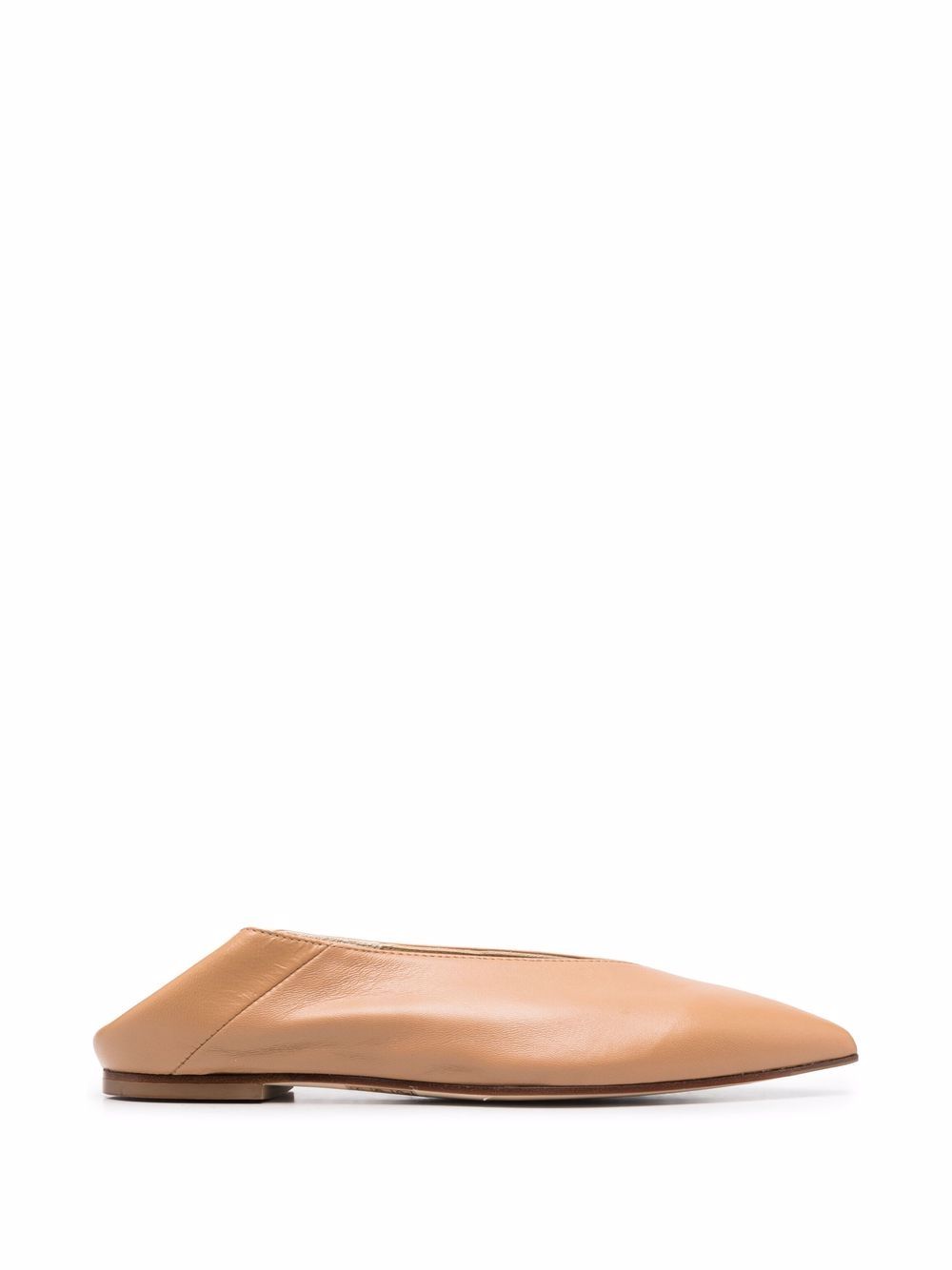 фото Aeyde pointed ballerina shoes