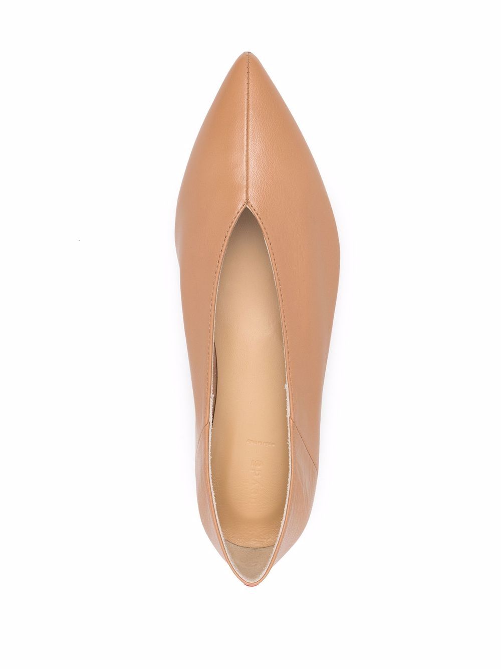 фото Aeyde pointed ballerina shoes