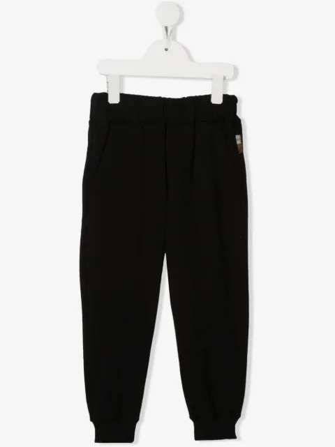 Roberto Cavalli Junior stretch-cotton track trousers