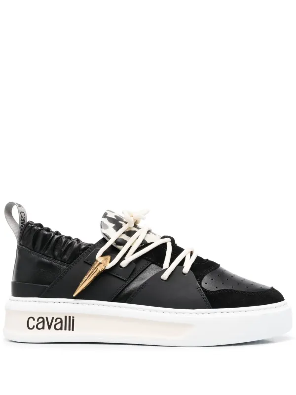 leopard low top sneakers