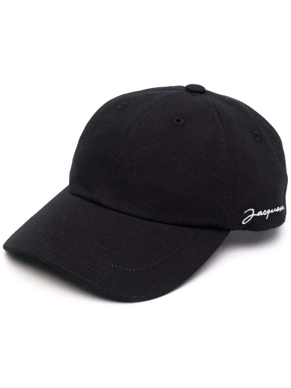 

Jacquemus gorra La Casquette con logo bordado - Negro