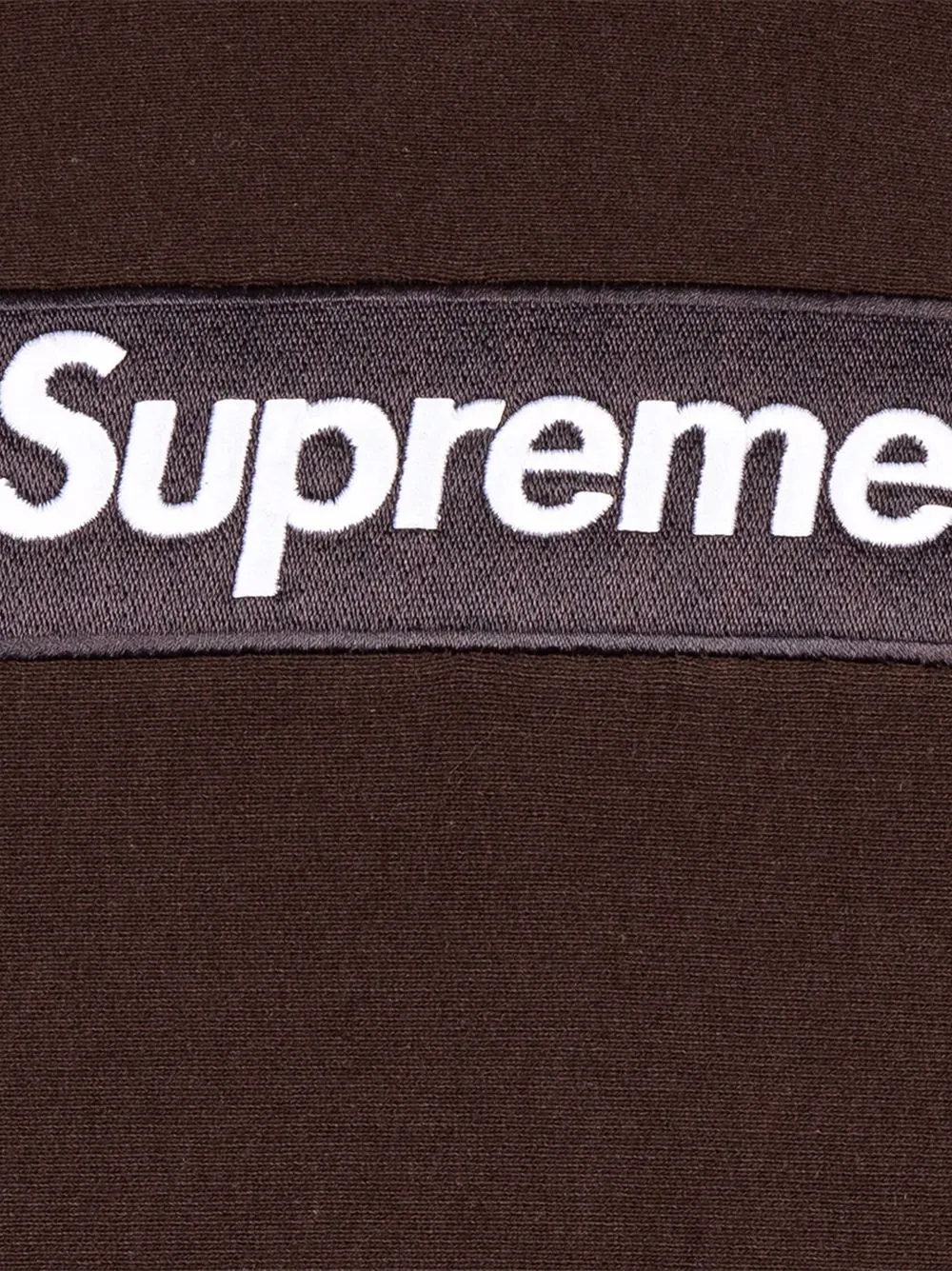 Supreme Box Logo Hoodie Dark Brown FW21 Medium